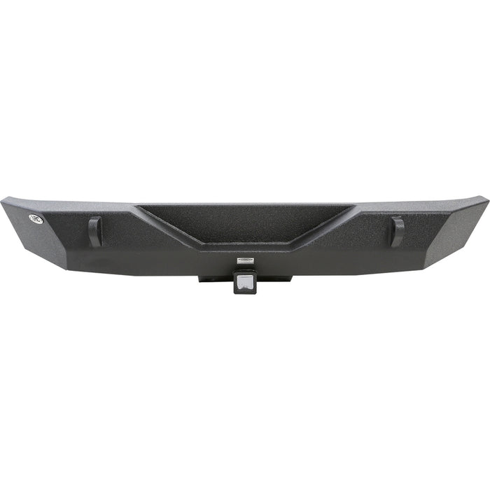 Smittybilt XRC Gen 1 Rear Bumper w/ Hitch - Textured Black (07-18 JK/JKU) Model 76855