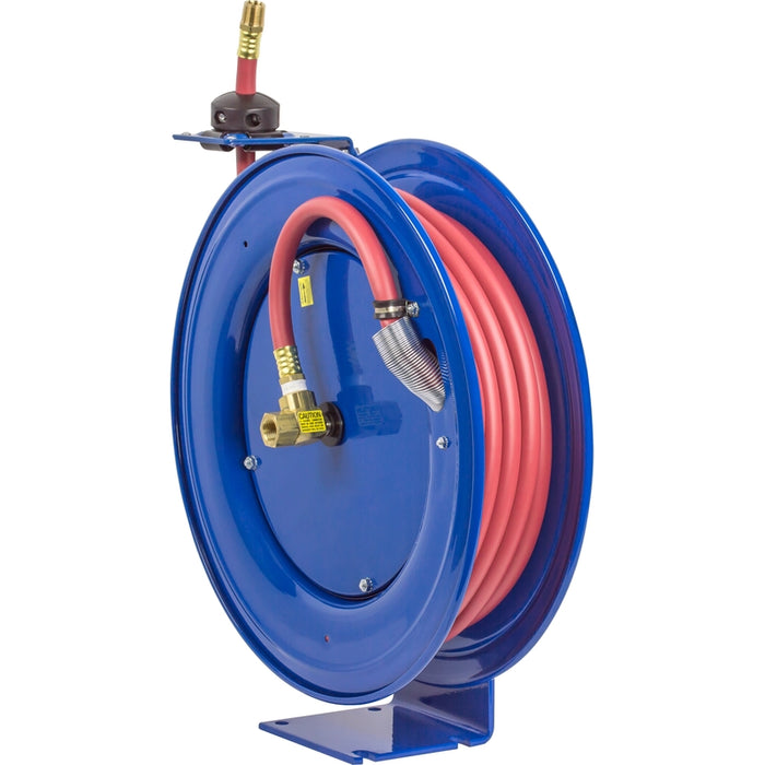 Coxreels SH Series Heavy Duty Spring Driven Hose Reel 3/4 in. x 35 ft. - Hose Included 1500 PSI Model MP-N-535