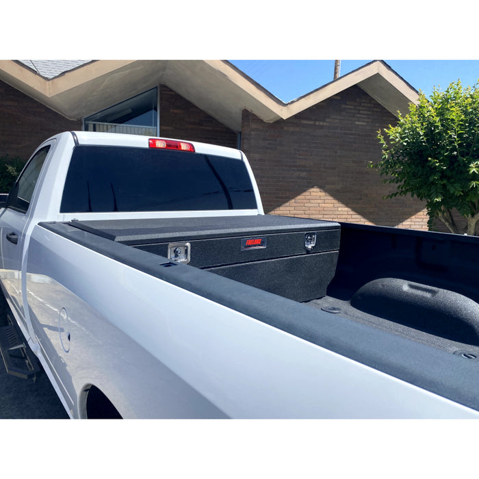 The FuelBox Tank and Tool Box Combo 87 Gallon Smooth Spray Liner Finish Model FTC90MS