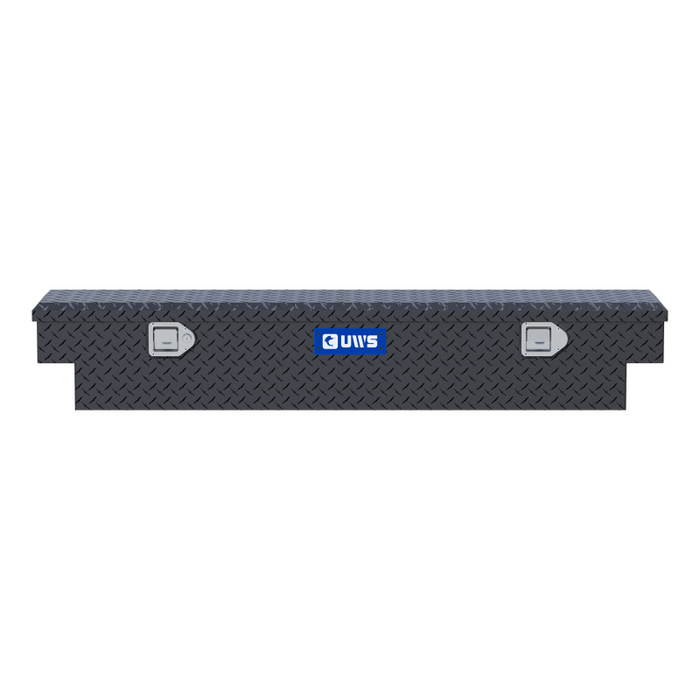 UWS Matte Black Heavy-Wall Aluminum UTV Tool Box, RigidCore Lid Model UTV-59-MB