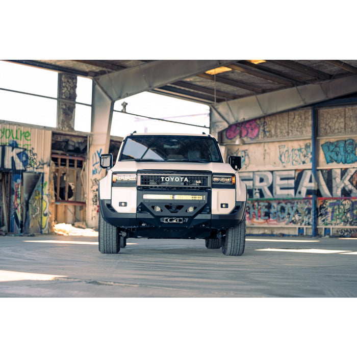 TOYOTA VERBLITZ ヤッケ Rago Fabrication 2024 Toyota Land Cruiser Center Mount Winch