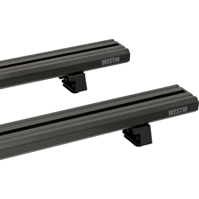 Westin Cross Rails for Westin Retractable Tonneau Covers 73" L Pair Black Aluminum Model 16-10059