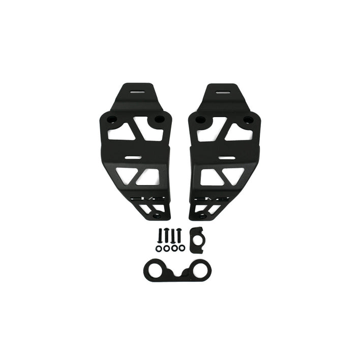 DV8 Offroad 2018-2025 JeepWrangler JL JLU 392 Gladiator JT , MojDual Pod Light Mounts Model LBJL-06