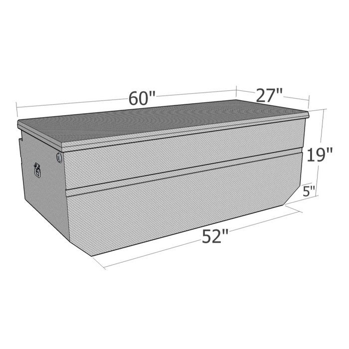 Brute 60" Chest Box - Xtra Wide Model RB684