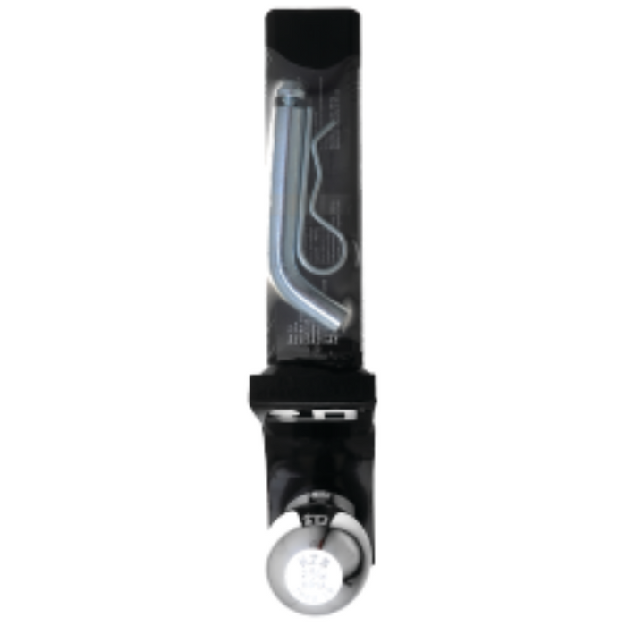 Draw-Tite Trailer Hitch Ball Mount Starter Kit, Fits 2 Inch Square Receiver, 2 Inch Drop, 7,500 lbs. Capacity, Includes 2-5/16 Inch Trailer Ball and Pin & Clip, Black Model 40058