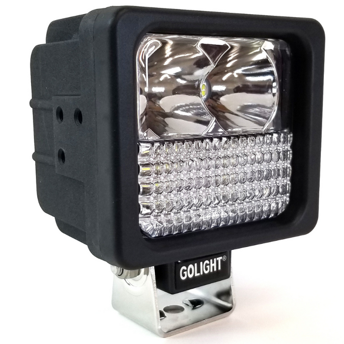 Golight GXL Work Light Spot Light and Flood Light LED Permanent Mount Black Model 4023