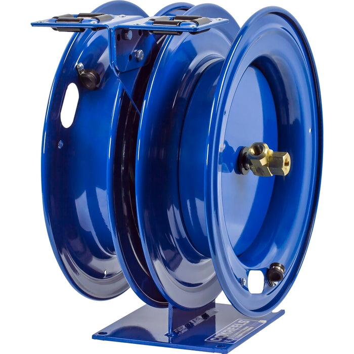 Coxreels C Series Dual Purpose Spring Driven Hose Reel 1/4 in. x 35 ft. - No Hose 300 PSI Model C-LPL-135-135