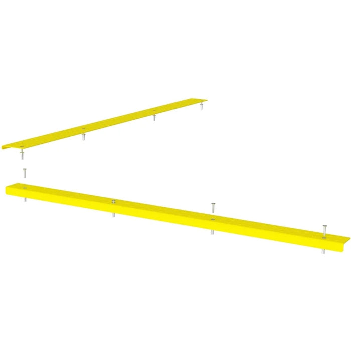 Holman Aluminum ProMaster Threshold Kit - Yellow Model 40477P-Y