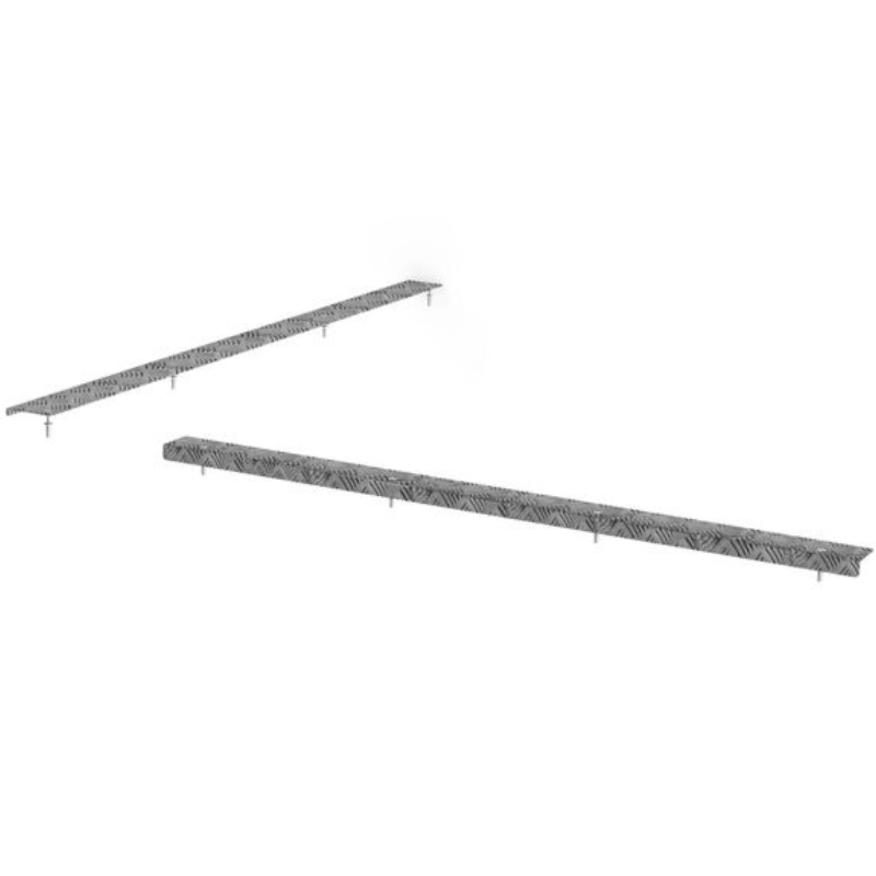 Holman Aluminum Promaster Threshold Kit - Grey Model 40477P (REQUIRED ...