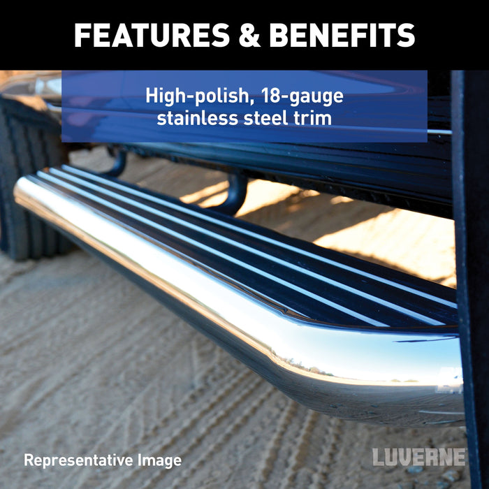 Luverne MegaStep 6-1/2" x 36" 100" Aluminum Running Boards Select Ram ProMaster Model 575100-571477