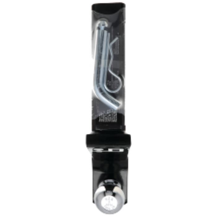 Draw-Tite Trailer Hitch Ball Mount Starter Kit, Fits 2 Inch Square Receiver, 4 Inch Drop, 7,500 lbs. Capacity, Includes 2-Inch Trailer Ball and Pin & Clip, Black Model 40644
