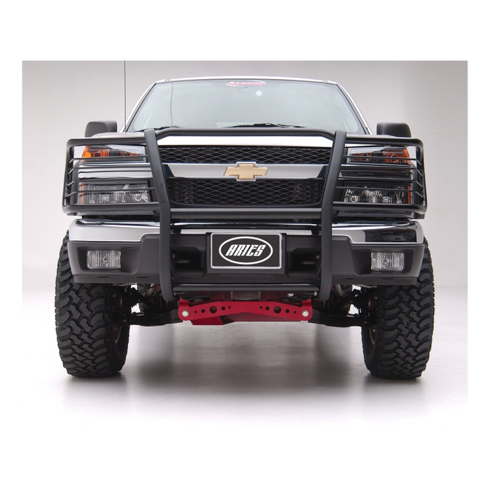 ARIES Black Steel Grille Guard, Select Chevrolet Colorado, GMC Canyon Model 4080