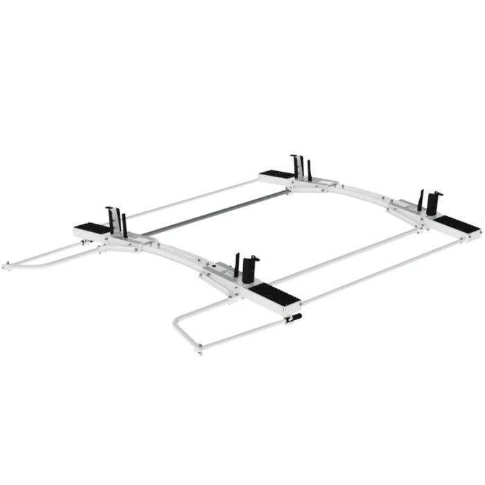 Holman Drop Down HD Aluminum Ladder Rack Double Preassembled for 2026 Low Roof Transit Model 4095L
