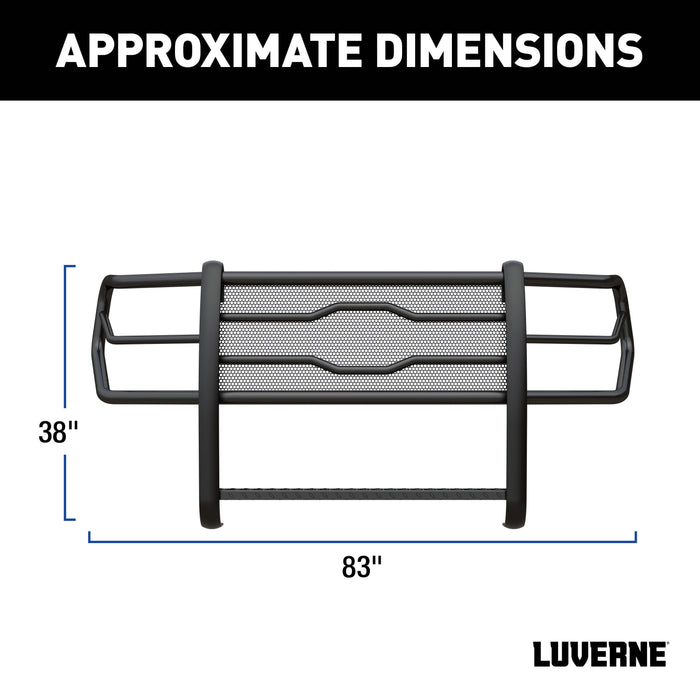 Luverne  Prowler Max Black Steel Grille Guard Select Ford F-250 to F-550 Super Duty Model 321801