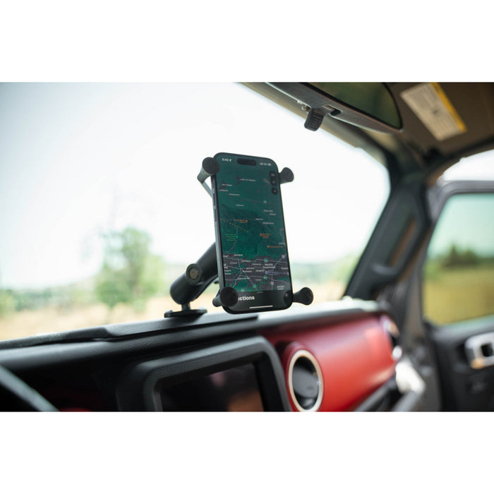 DV8 Offroad 2018-2025 Jeep Wrangler JL, JLU , Gladiator JT Device Dash Mount V2 Model DMJL-02
