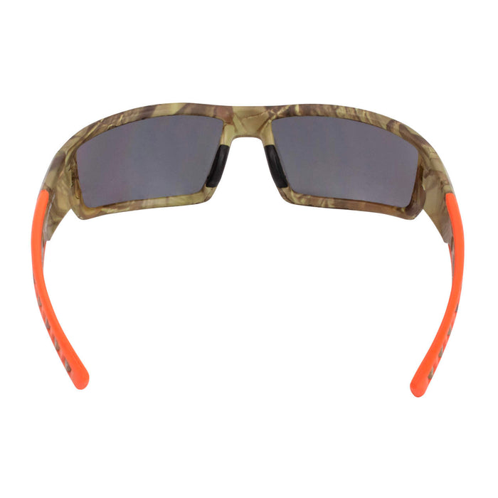 Radians Crossfire Cumulus Premium Safety Eyewear, Camo Frame / Gold Mirror Lens RNS411432