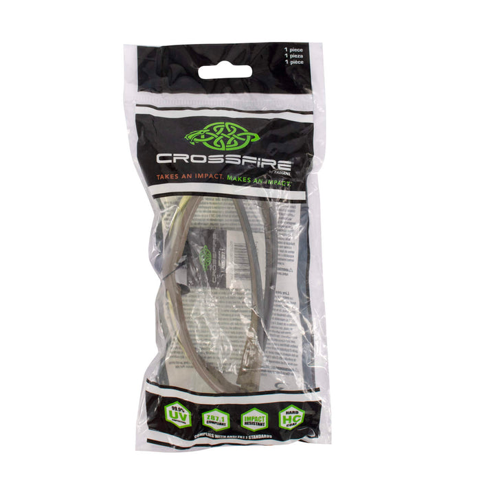 Radians Crossfire Cumulus Premium Safety Eyewear, Tan SDE Frame / HD Yellow Lens RNS41285