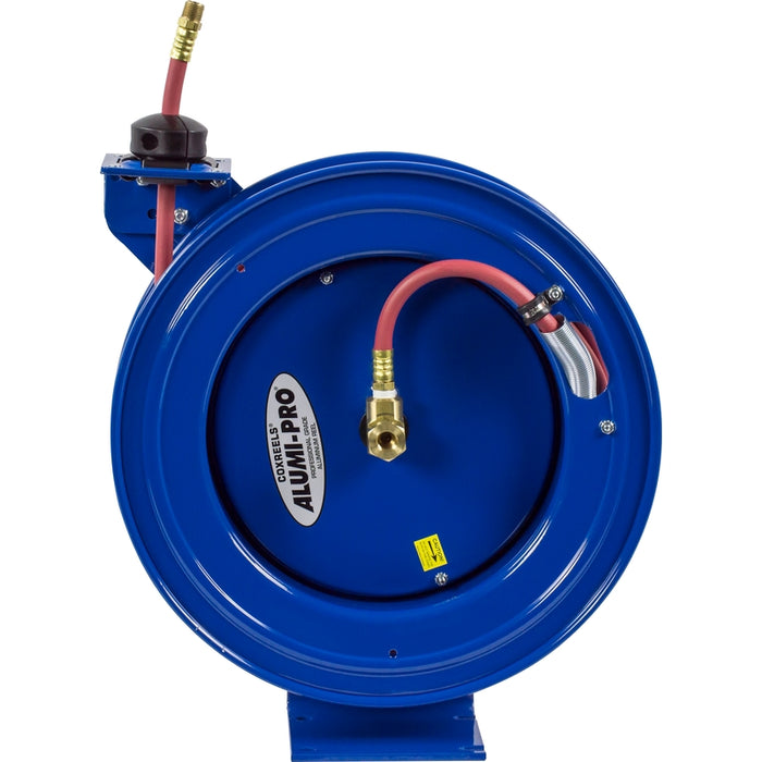 Coxreels Alumi-Pro® Series Spring Driven Aluminum Hose Reel 1/4 in. x 25 ft. 300 PSI Model P-LP-125-AL