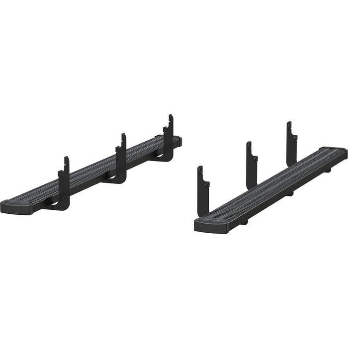 Luverne Grip Step 7" x 88" Black Aluminum Running Boards, Select Ford Super Duty Model 415088-401734