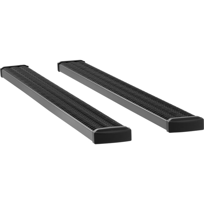Luverne Grip Step 7" x 78" Black Aluminum Running Boards, Select Ford Super Duty Model 415078-401734