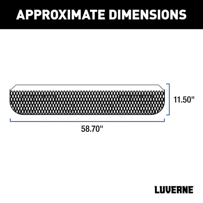 LUVERNE Impact Shock-Absorbing Cargo Van Rear Bumper Guard Step, Fits Select Ram ProMaster 1500, 2500, 3500 Model 415358-571503