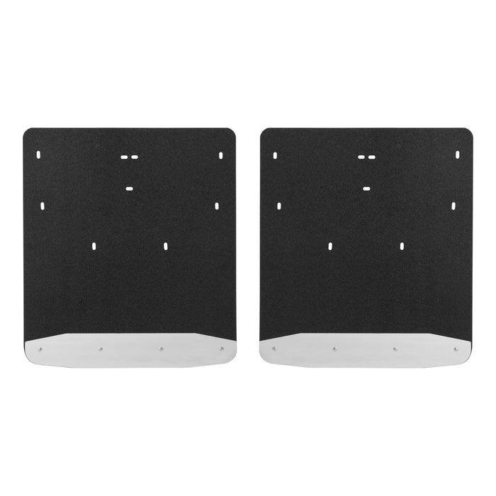 Luverne Rear Dually 20" x 23" Rubber Mud Guards, Select Ford F-350, F-450 (2 Flaps) Model 251124