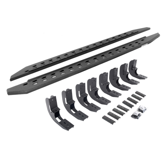 Go Rhino RB20 Slim Line Running Boards with Mounting Bracket Kit Model 69404887ST