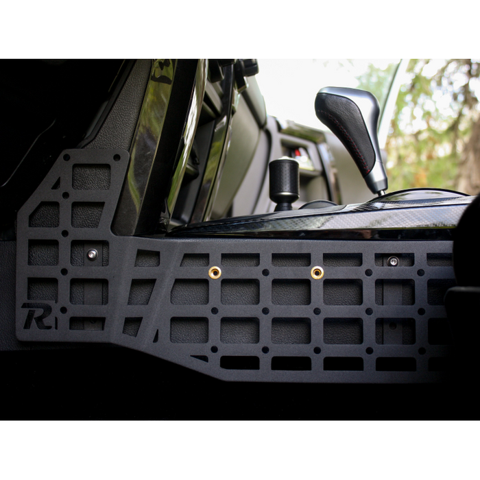 Rago Fabrication 2010-2023 5th Gen Toyota 4Runner Center Console Molle Storage Panel Model R1019T4RUNCCMP-P