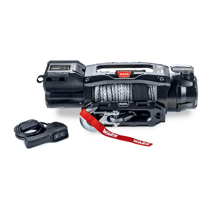 Warn Xeon XC 12-S Winch Pull Capacity 12000 Pounds 3/8 Inch X 80 Ft Of Spydura Synthetic Rope Model 110512