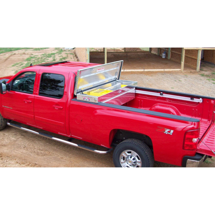 Brute Crossover Tool Box Single Lid Bright Aluminum Full Size Standard Model RB127FL