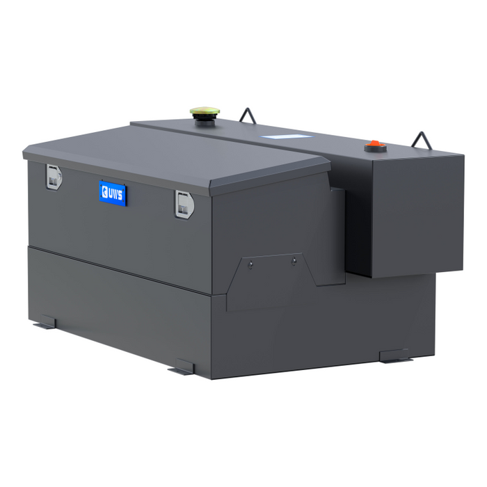 salsation タンク　Ｓサイズ UWS Matte Black Hammerhead-Style 100-Gallon Steel-Aluminum Combo