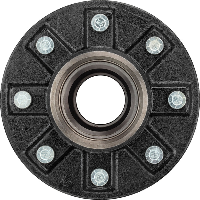CURT Trailer Idler Hub Assembly - 7,000-lb. 8 on 6-1/2", 16" Wheel Size, 1/2" Studs Model 2024029107