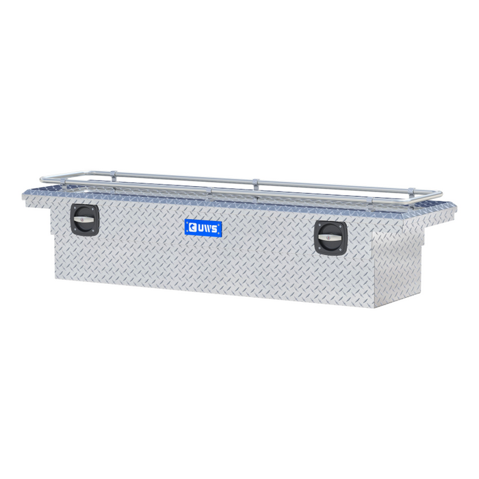 UWS Secure Lock Crossover Truck Tool Box with Low Profile & Rail Model SL-69-LP-R
