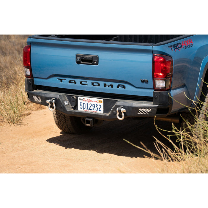 DV8 Offroad 2016-2023 Toyota Tacoma Mto Series Rear Bumper Model RBTT1-04