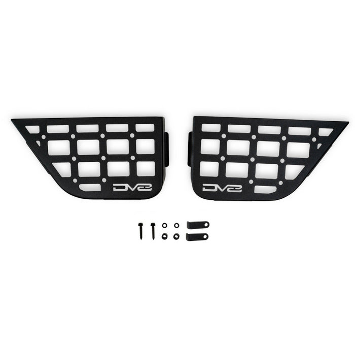 DV8 Offroad 2011-2018 Jeep Wrangler JK 2-Door Slim Front Door ONLY Molle Pockets Model MPJK-07