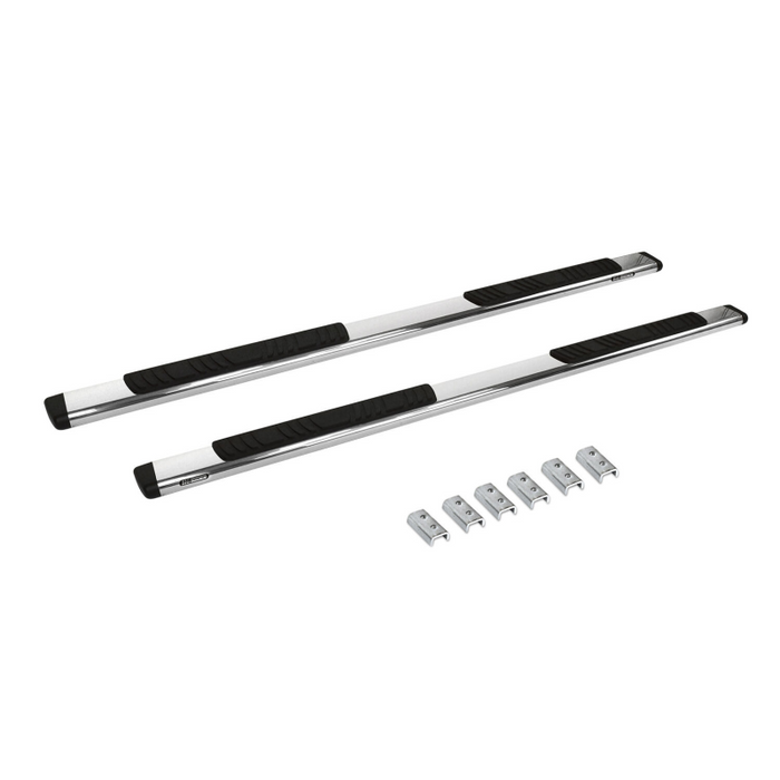 Go Rhino 5" OE Xtreme Low Profile Step Nerf Bars with Mounting Brackets Kit Model 685404787PS