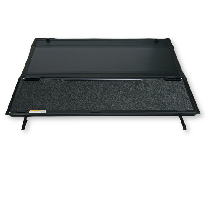 TrailFX Hard Bi-Fold Tonneau Cover Black Aluminum Model TFX5711