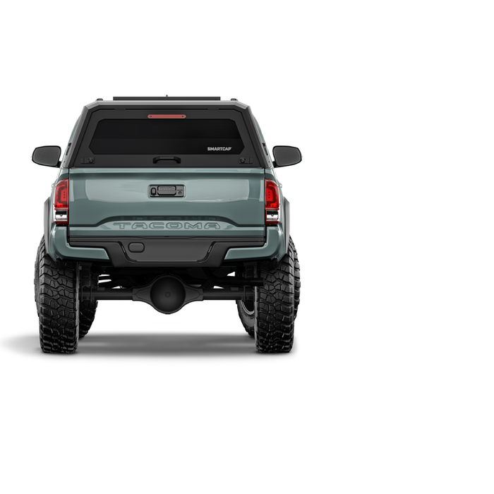 SmartCap Matte Black Truck Bed Cap EVOa Adventure Series w/ Vertical Locks Model EA1317-MB