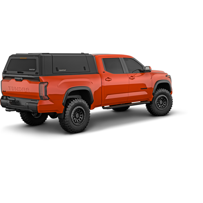 SmartCap Matte Black Truck Bed Cap EVOa Adventure Series w/ Vertical Locks Model EA1311-MB