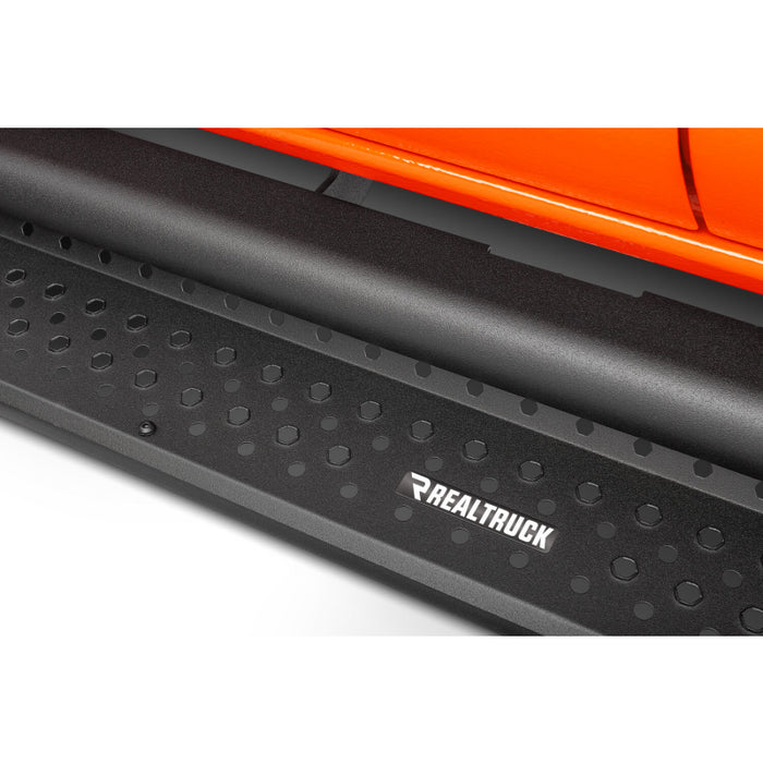 Go Rhino Dominator Xtreme D1 Running Baords with Rocker Panel Mounting Bracket Kit Model D14432T