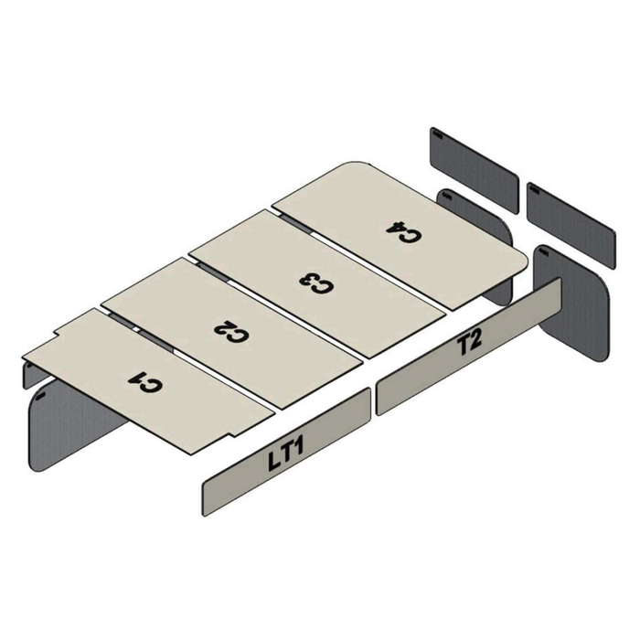 AutoPly Interior Ceiling Plus Insulation Kit for Ram ProMaster High Roof 136" Wheelbase - R4 (1") Model 4301P-1
