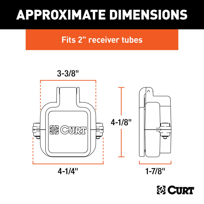 CURT Protective MultiPro / Multi-Flex Tailgate Sensor with 2" Hitch Cap Model 58267