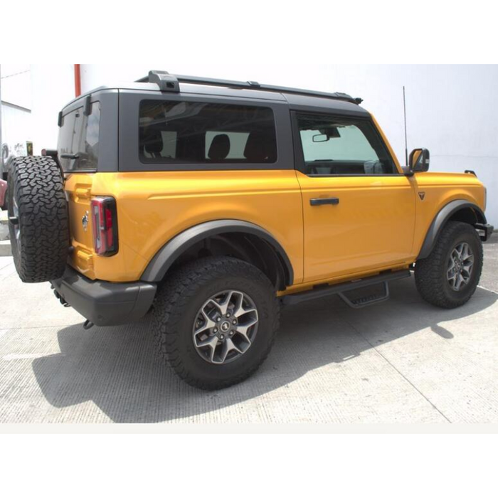Go Rhino Dominator Xtreme D2 Side Steps with Rocker Panel Mounting Bracket Kit Model D224131T
