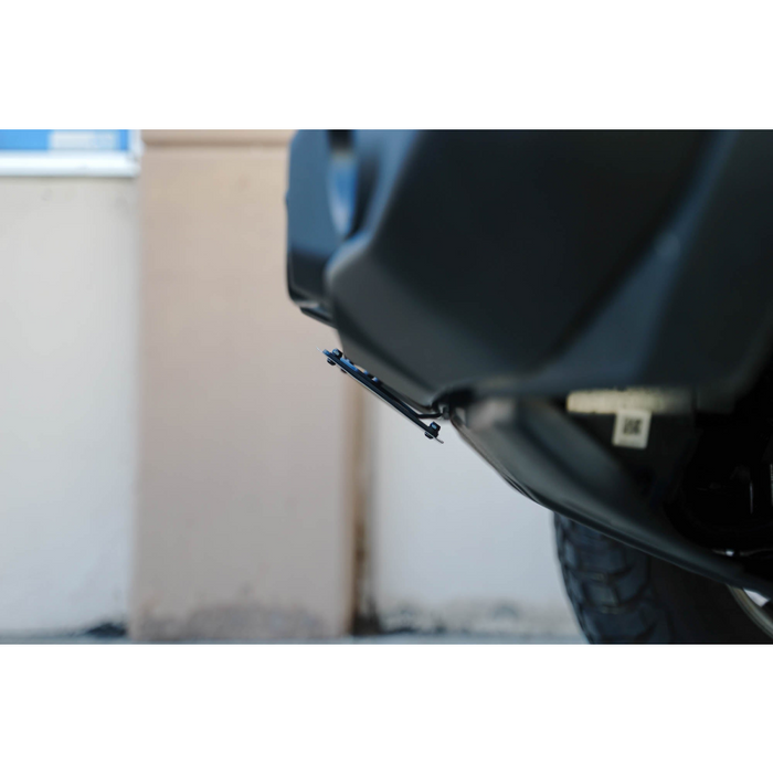 DV8 Offroad 2021-2026 Ford Bronco Capable Bumper Slanted Front License Plate Mount Model LPBR-05