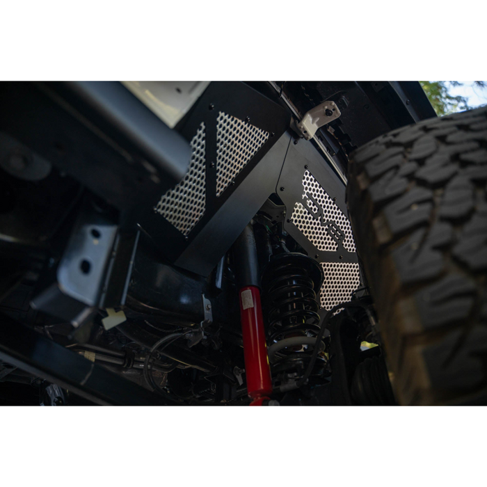 DV8 Offroad 2018-2025 Jeep Wrangler JL JLU Gladiator JT Front Inner Fenders Model INFEND-06FB