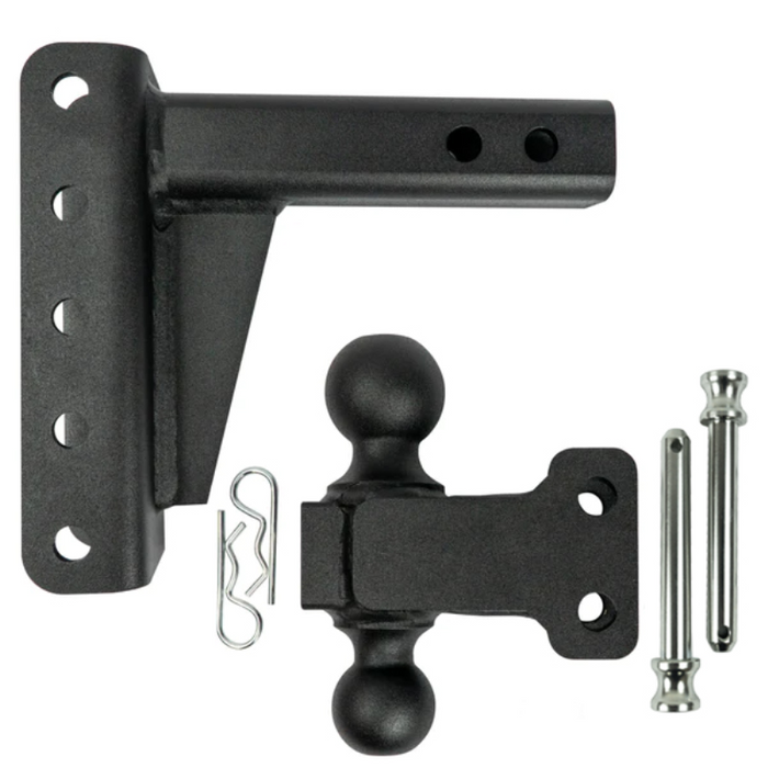 BulletProof Hitches 2.0" Medium Duty 4" Drop/Rise Hitch Model MD204