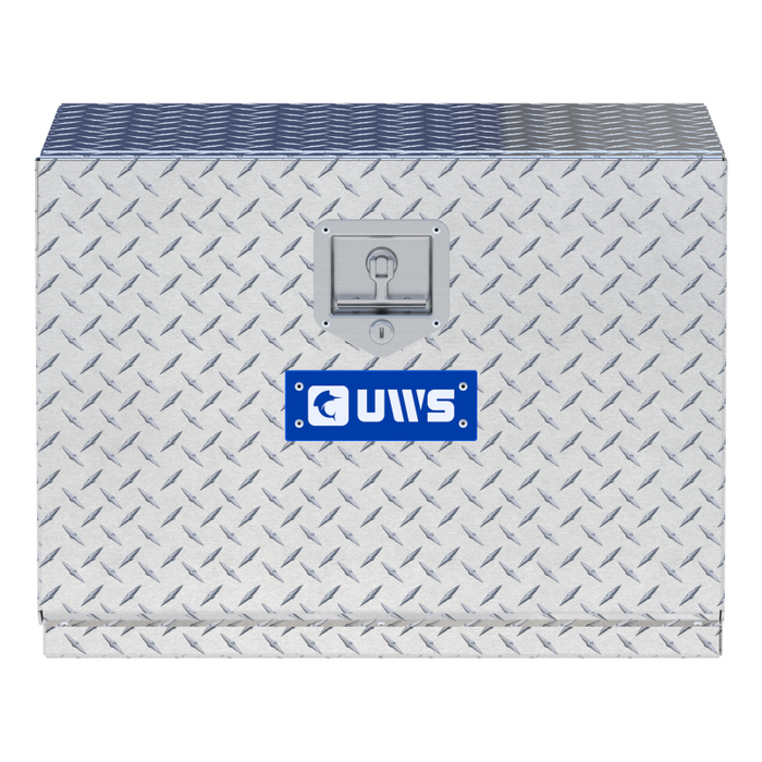 UWS Bright Aluminum 24" Single-Door Underbody Tool Box Model TBUB-24