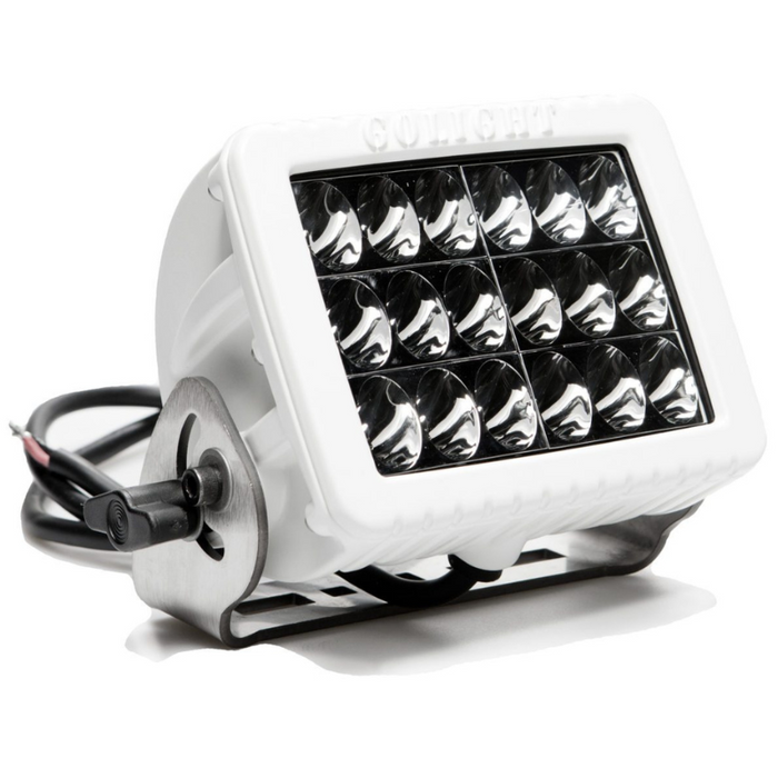 Golight GXL LED Permanent Mount Performance Square Flood Light White Model 4422