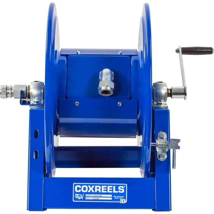 Coxreels 1125PCL Series Hand Crank Cord Reel 12 AWG x 250 ft. - No Cord 600V 30 Amps Model 1125PCL-8-C