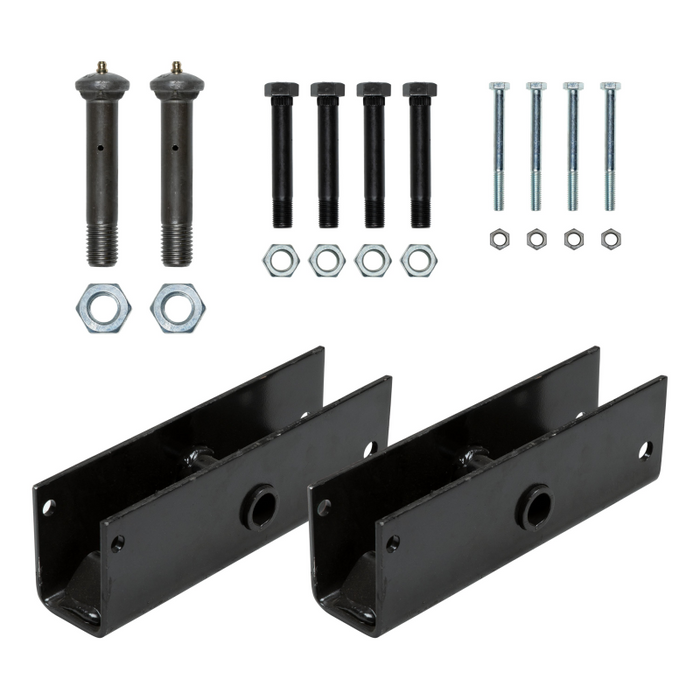 CURT Trailer Axle Attaching Parts (AP) Suspension Kit for 7,000-8,000-lb.Slipper Tandem Axles Model 128877